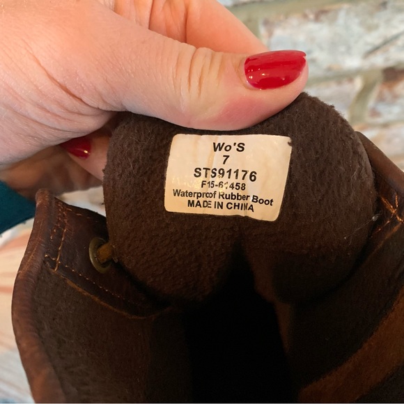 Sperry Top-Sider | Waterproof Rubber Boot | Leather - Picture 8 of 13